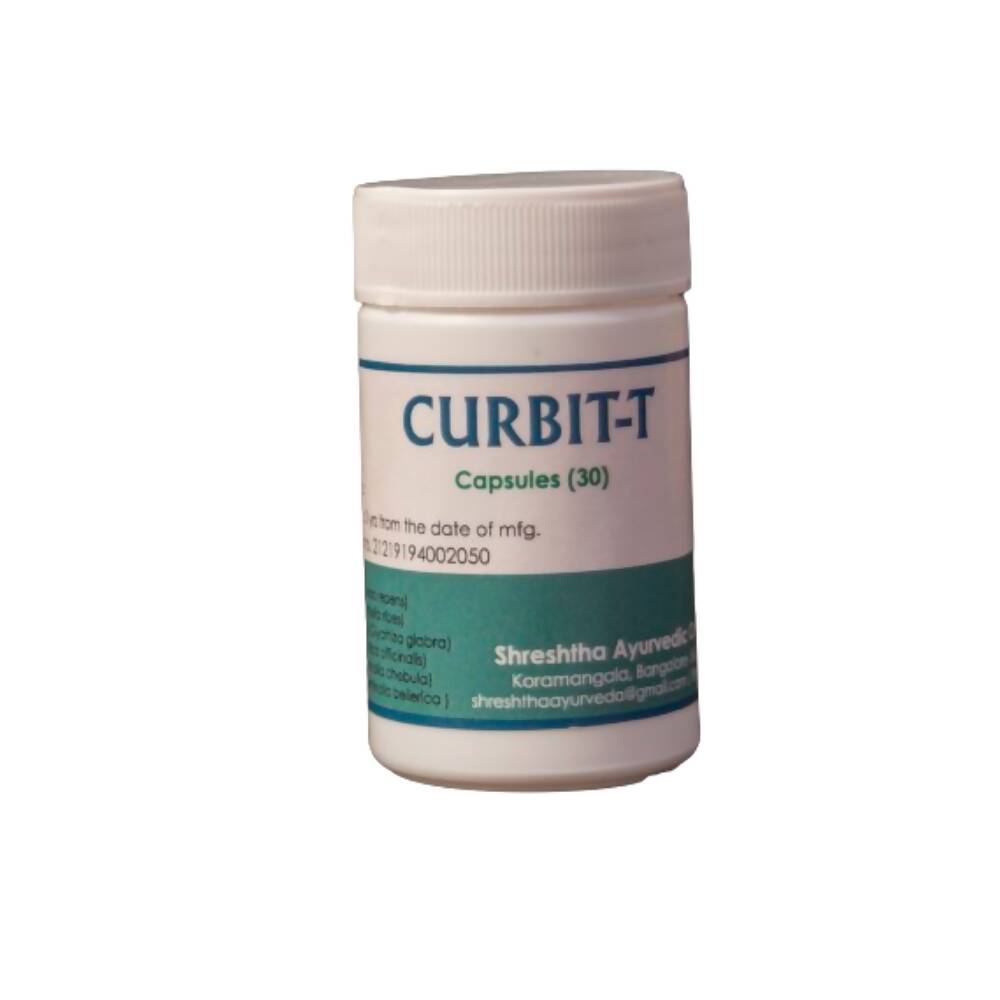 Shreshtha Herbals Curbit-T Capsules - Distacart