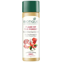 Thumbnail for Biotique Bio Flame Of The Forest Fresh Shine Expertise Hair Oil