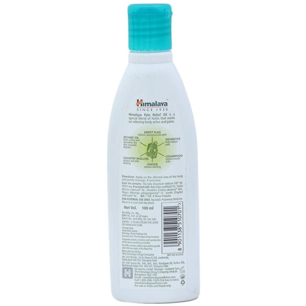 Himalaya Wellness Pain Relief Oil (100 ml) - Distacart