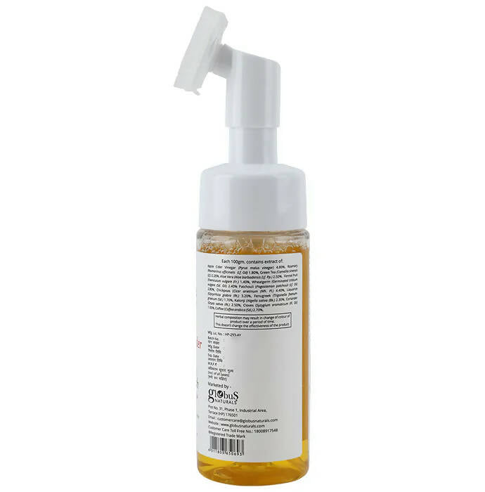 Globus Naturals Apple Cider Vinegar Foaming Face Wash - Distacart