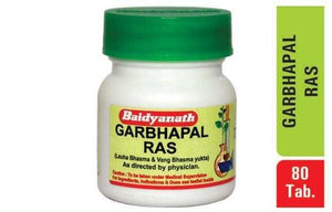 Baidyanath Garbhapal Ras 80 Tab - Distacart