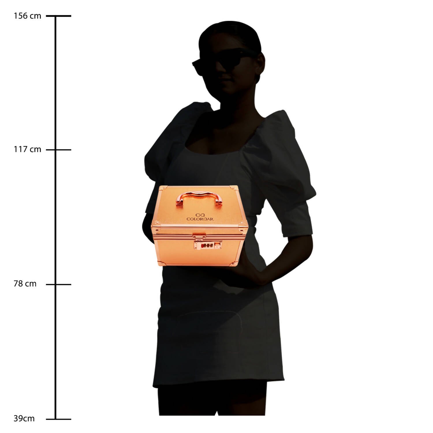 Colorbar Vanity Vanity Box - [Rose Gold] - Distacart