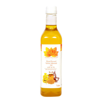 Dorjee Wellness Wood Pressed Yellow Mustard Oil - Distacart
