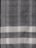 Thumbnail for HERE&NOW White & Black Ethnic Motifs Printed Pure Cotton Kurta With Trousers & Dupatta - Distacart