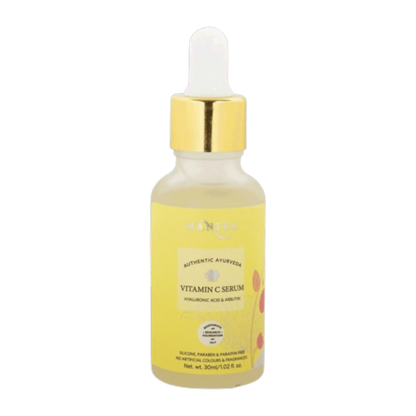 Mantra Herbal Vitamin C Serum With Hyaluronic Acid and Arbutin - Distacart