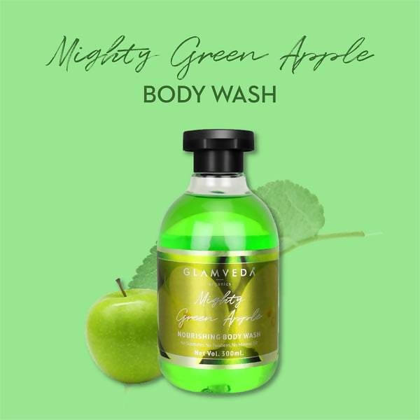 Glamveda Mighty Green Apple Body Wash