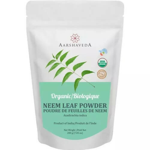Aarshaveda Organic Neem Leaf Powder - Distacart