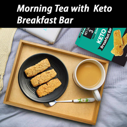 NutroActive Keto Breakfast Mini Bars with Nuts & Seeds - Distacart