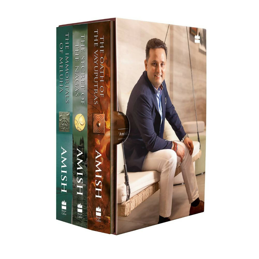 The Shiva Triology Boxset of 3 Books - The Immortals of Meluha by Amish Tripathi - Distacart