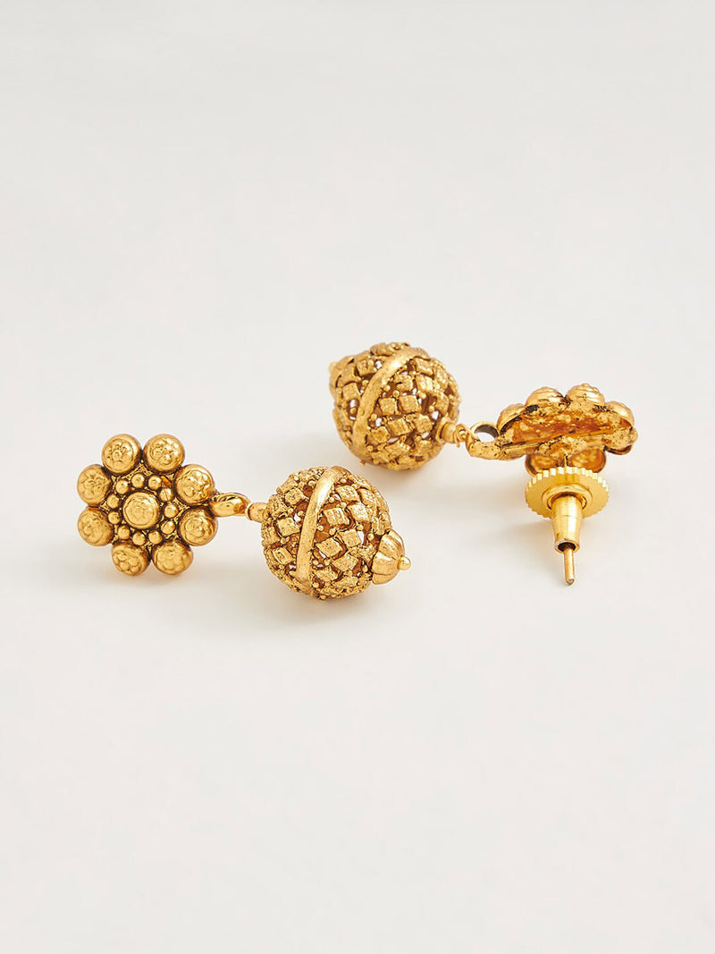 Kushal&#39;s Fashion Jewellery Women Gold-Toned Jewellery Set - Distacart