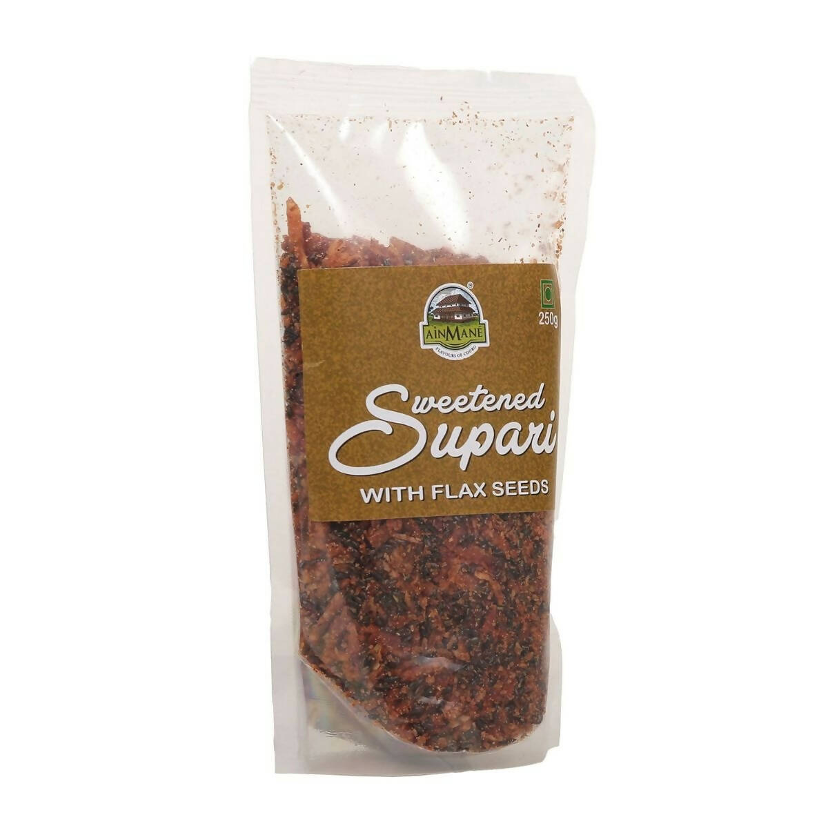 Ainmane Sweetened Supari With Flax Seeds - Distacart