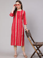 Thumbnail for Kalini Women Ethnic Motifs Printed Indie Prints Kurta - Distacart