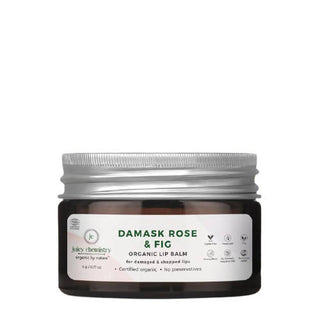 Juicy Chemistry Damask Rose & Fig Lip Balm for Dry & Flaky Lips - Distacart