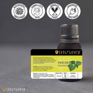 Soulflower Patchouli Essential Oil - Distacart