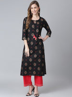 Thumbnail for Khushal K Ethnic Motifs Printed Kurta with Trousers - Distacart