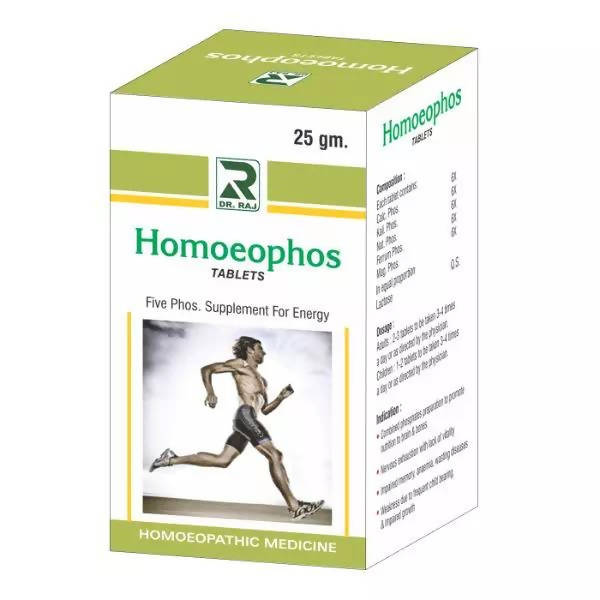 Dr. Raj Homeopathy Homoeophos Tablets