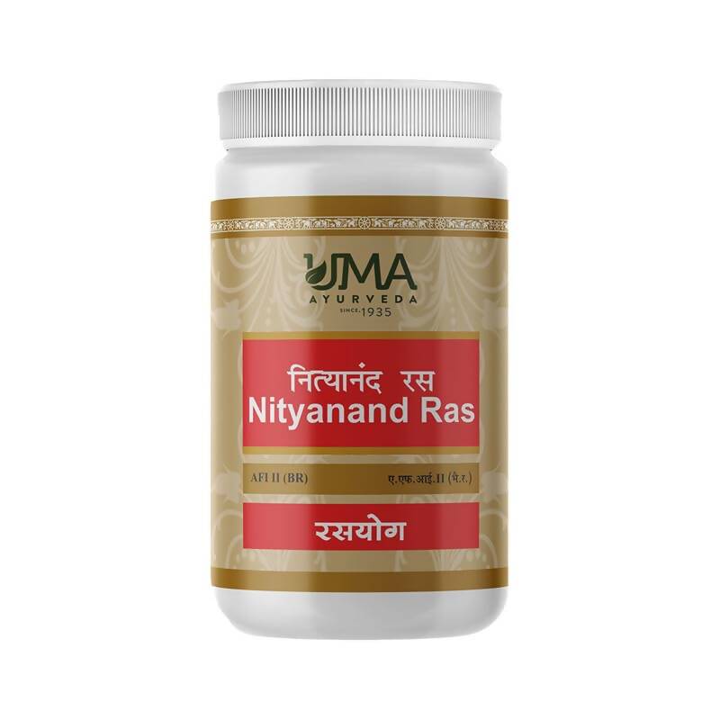 Uma Ayurveda Nityanand Ras Tablets - Distacart