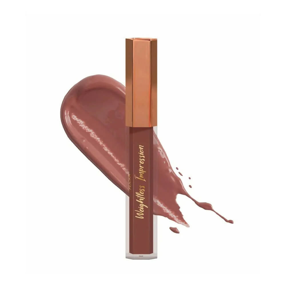 FLiCKA Weightless Impression 07 July - Nude Matte Finish Liquid Lipstick - Distacart