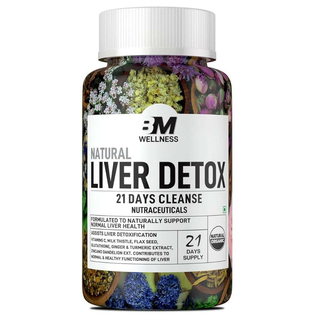 BM Wellness Natural Liver Detox Tablets - Distacart