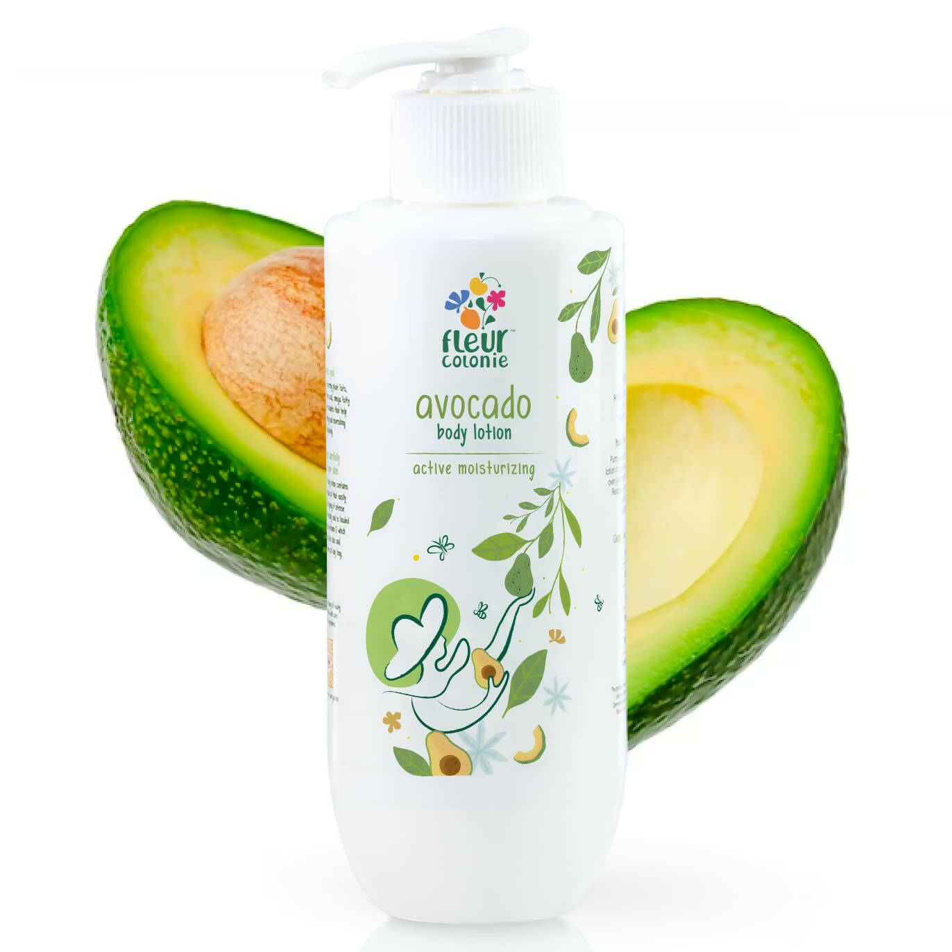 Fleur Colonie Avocado Moisturizing Body Lotion - Distacart