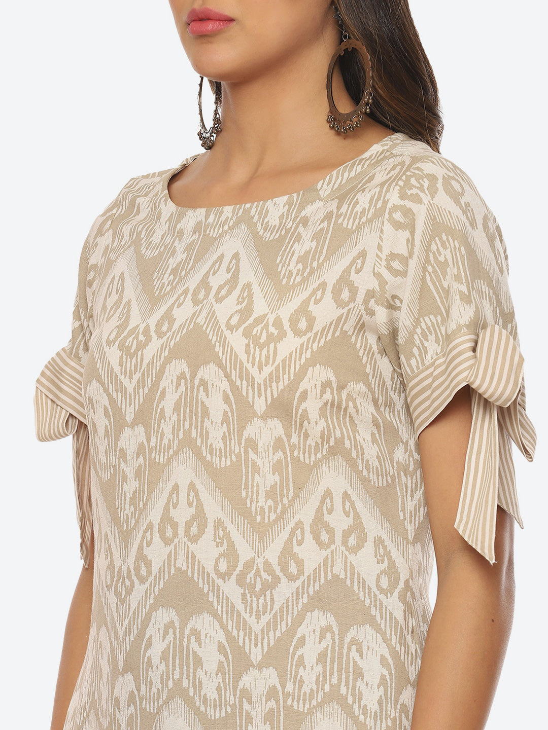 Biba Women Ethnic Motifs Printed Kurta with Palazzos - Distacart