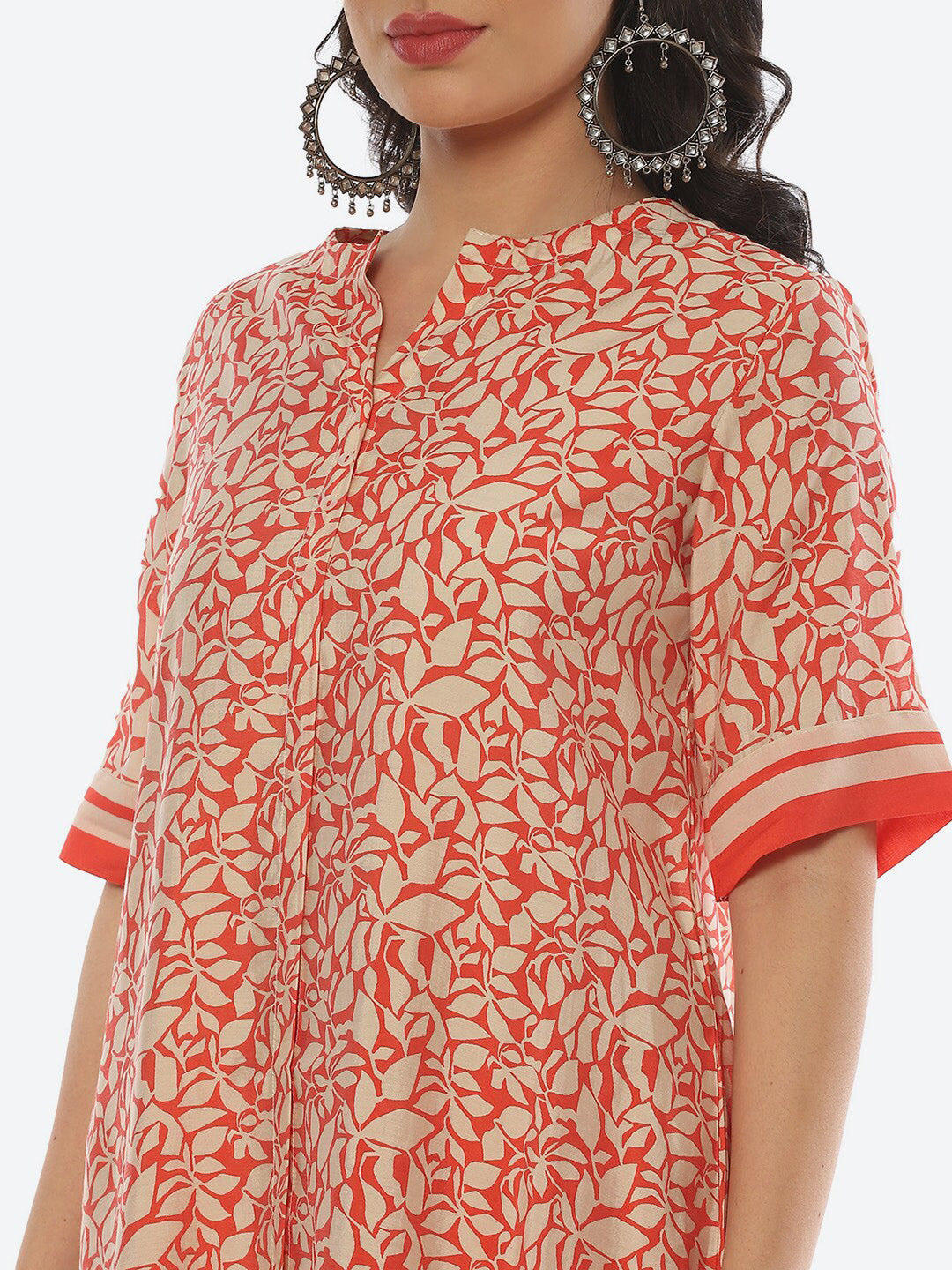 Biba Women Floral Printed Kurta with Palazzos - Distacart