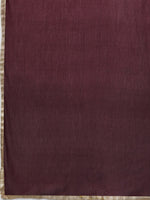 Thumbnail for Kalini Women Maroon Floral Embroidered Gotta Patti Kurta with Palazzos & With Dupatta - Distacart