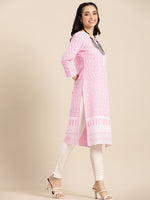 Thumbnail for Sangria Women Ethnic Motifs Embroidered Kurta - Distacart
