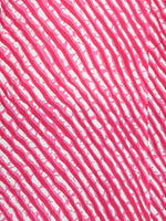Thumbnail for HERE&NOW Pink & White Striped Sequined Straight Cotton Kurta - Distacart