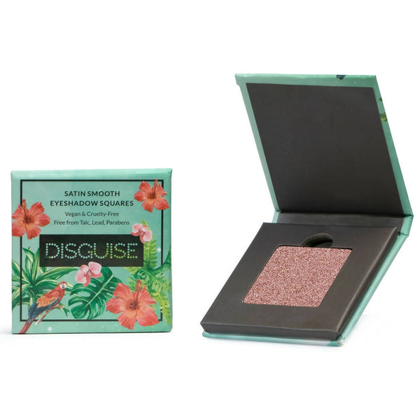 Disguise Satin Smooth Eyeshadow Squares - Metallic Pink Rose 208 - Distacart
