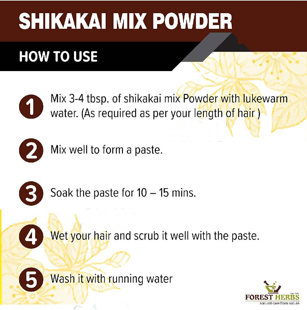 Forest Herbs Shikakai Mix Hair Care Powder