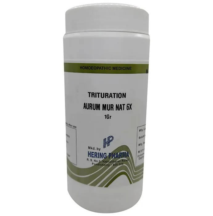 Hering Pharma Aurum Mur Nat Trituration Tablet - Distacart