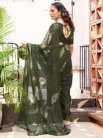 Thumbnail for Kalini Bandhani Printed Saree - Distacart