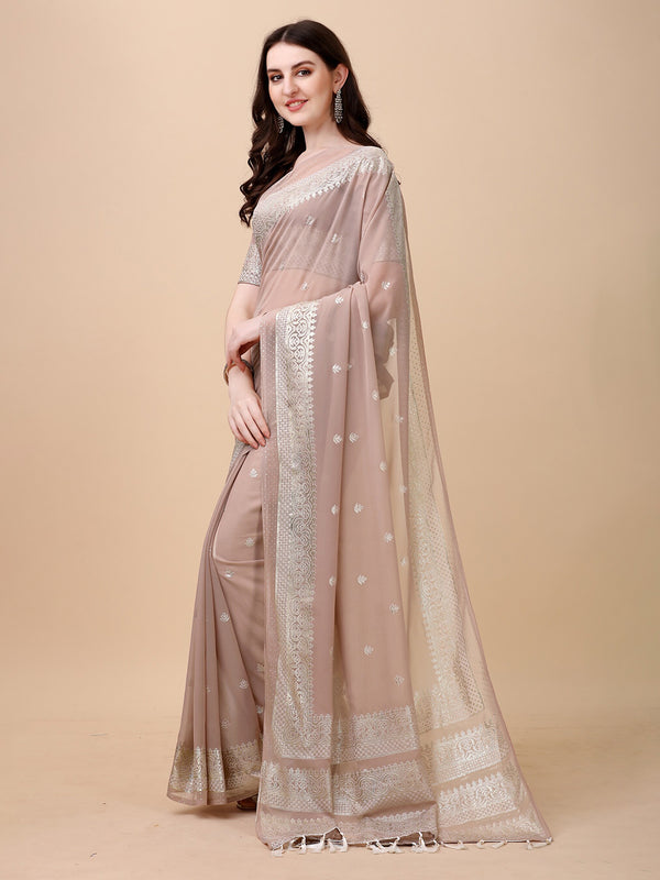 Kalini Woven Design Zari Jute Silk Saree - Distacart