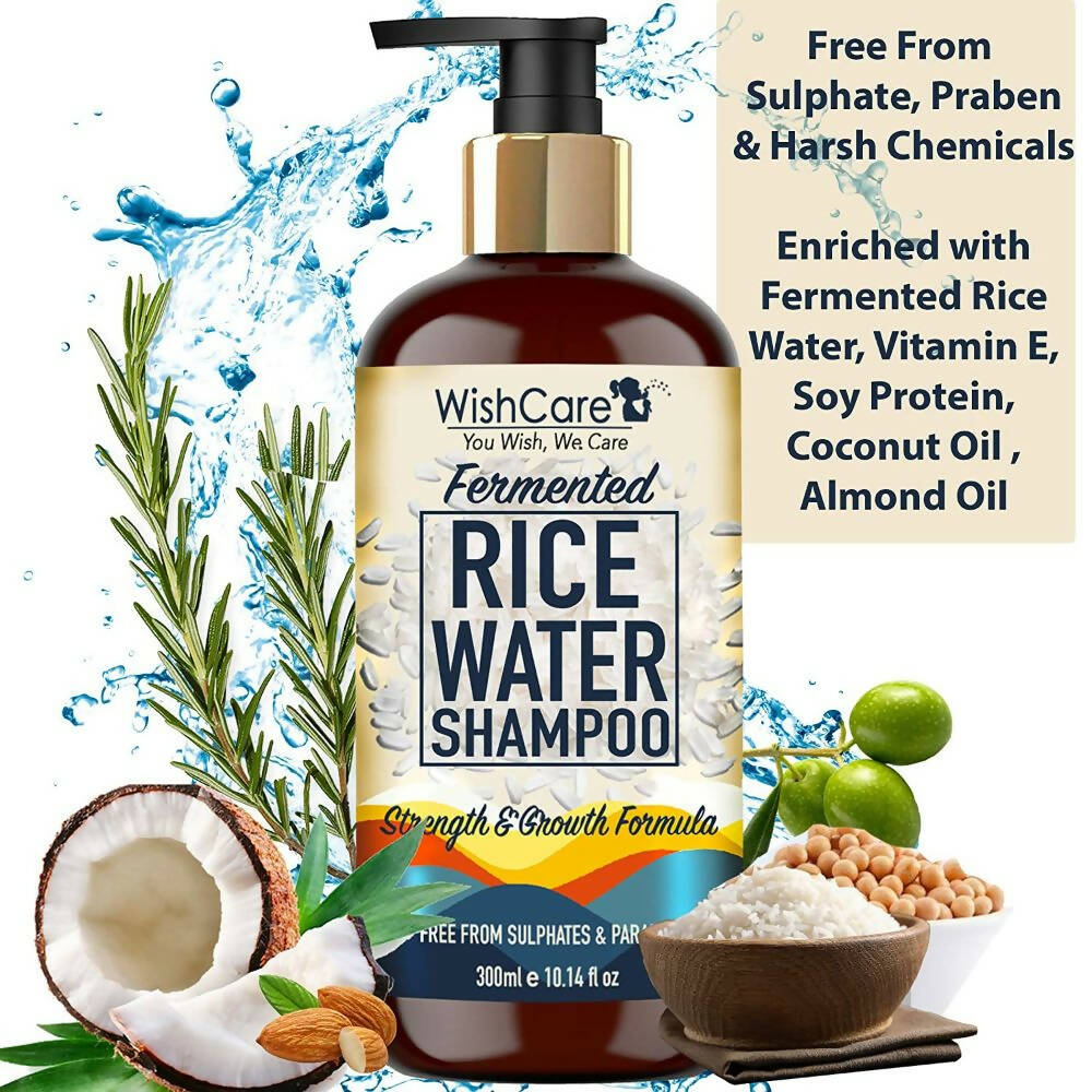 Wishcare Fermented Rice Water Shampoo - Distacart