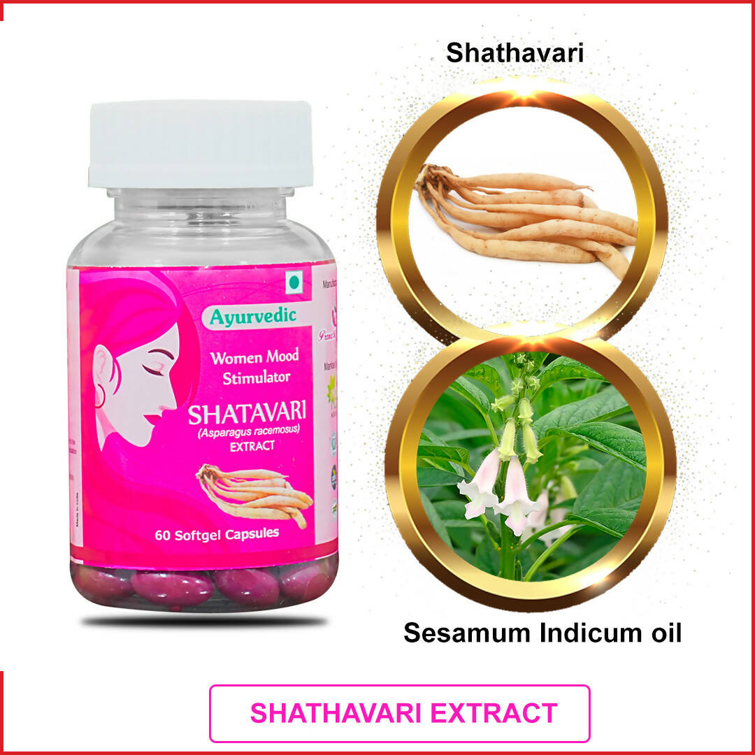 KBK Herbals Shatavari Extract Capsules - Distacart