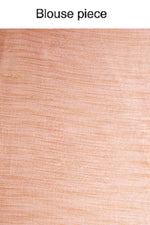 Thumbnail for Mominos Fashion Baby Pink Color Bhagalpuri Saree