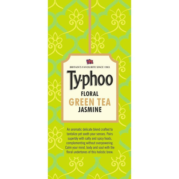 Typhoo Floral Jasmine Green Tea Bags - Distacart
