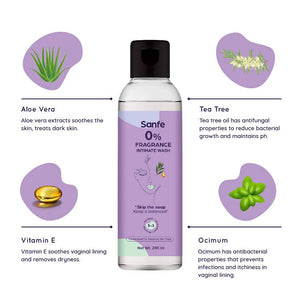 Sanfe 0% Fragrance Intimate Wash
