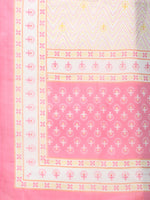 Thumbnail for Kalini Women Pink Floral Printed Pure Cotton Kurta with Trousers & With Dupatta - Distacart