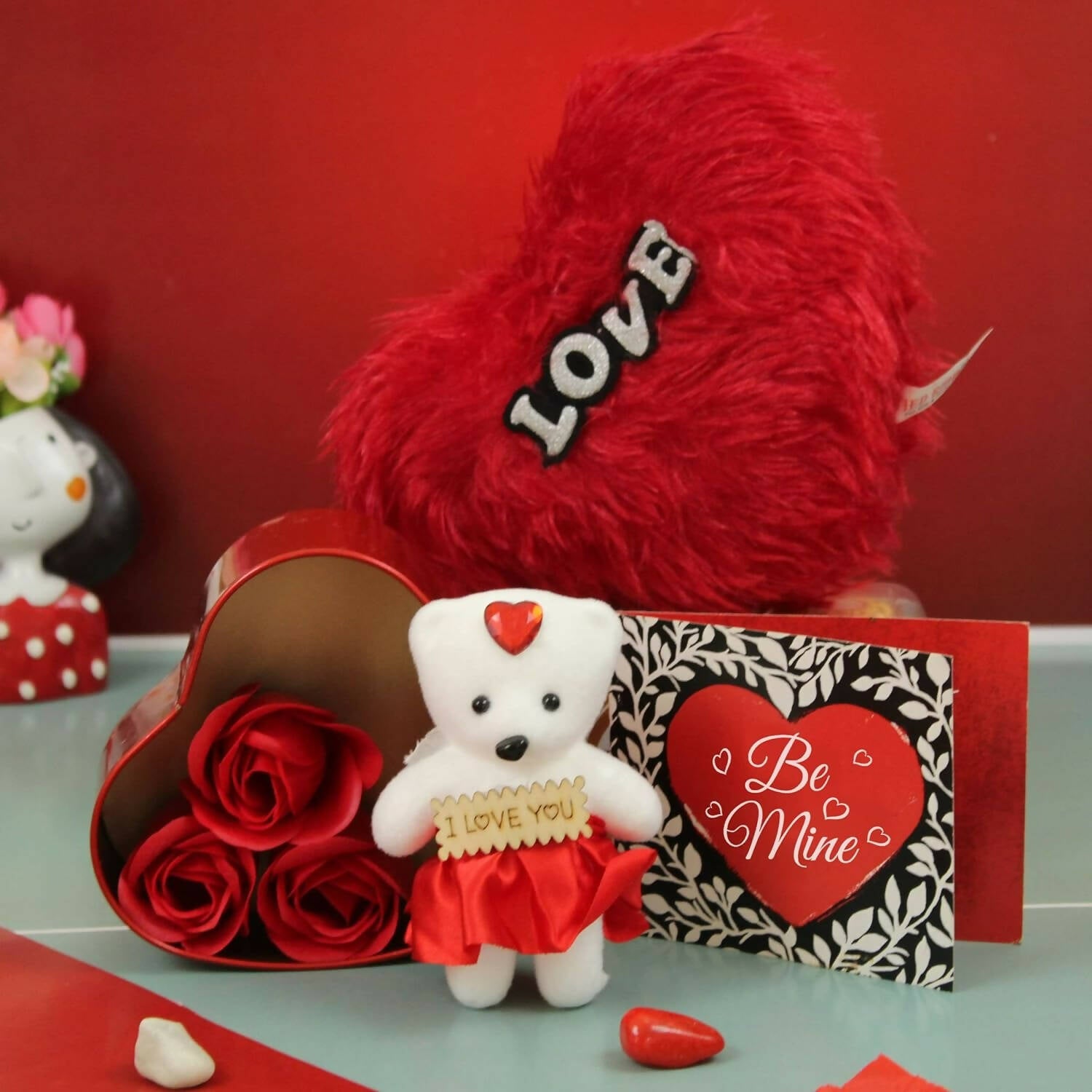 Tied Ribbons Valentine's Day Gifts Combo - Distacart