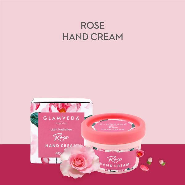 Glamveda Light Hydration Rose Hand Cream