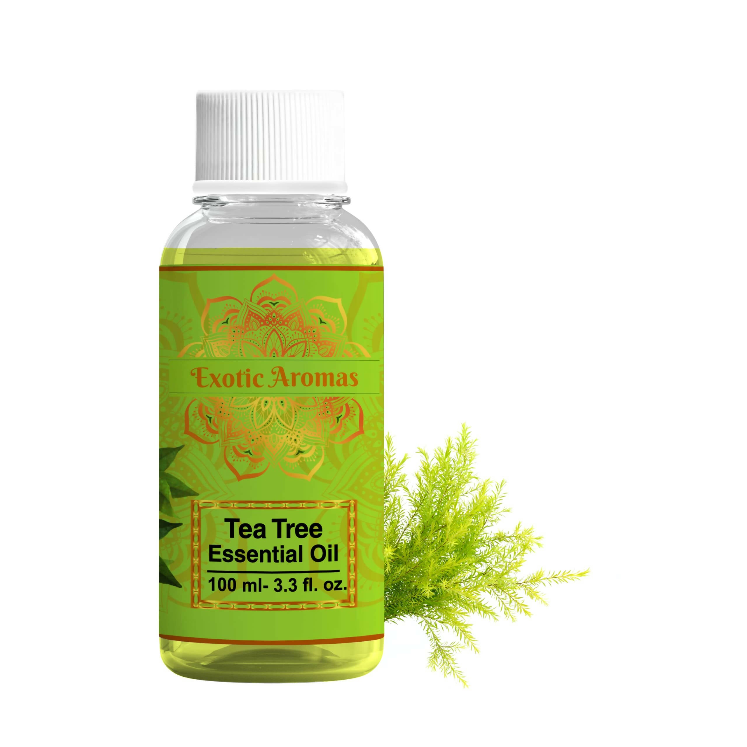Exotic Aromas Tea Tree Essential Oil for Skin, Hair, Face, Acne Care - Distacart