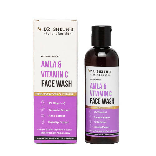 Dr. Sheth's Amla & Vitamin C Face Wash - Distacart