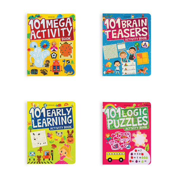 Dreamland 101 Activity Books - (A set of 4 Books) - Distacart