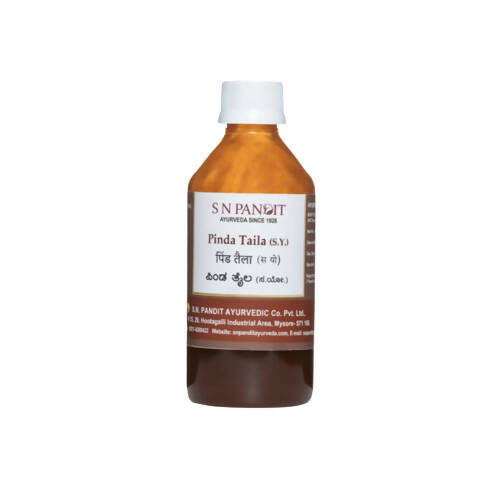 S N Pandit Ayurveda Pinda Taila - Distacart