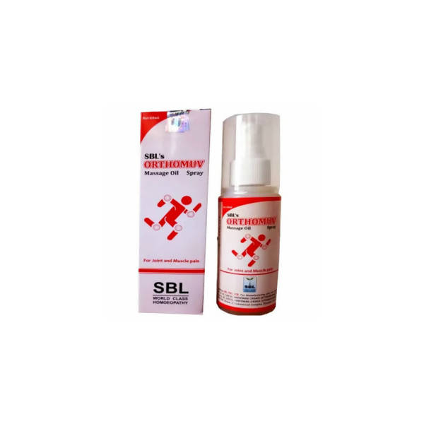 SBL Homeopathy Orthomuv Massage Oil Spray - Distacart