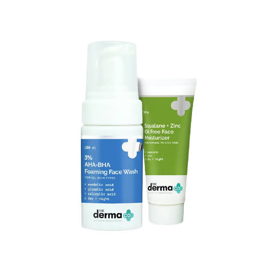 The Derma Co Acne-Fighting Cleanse & Hydrate Combo