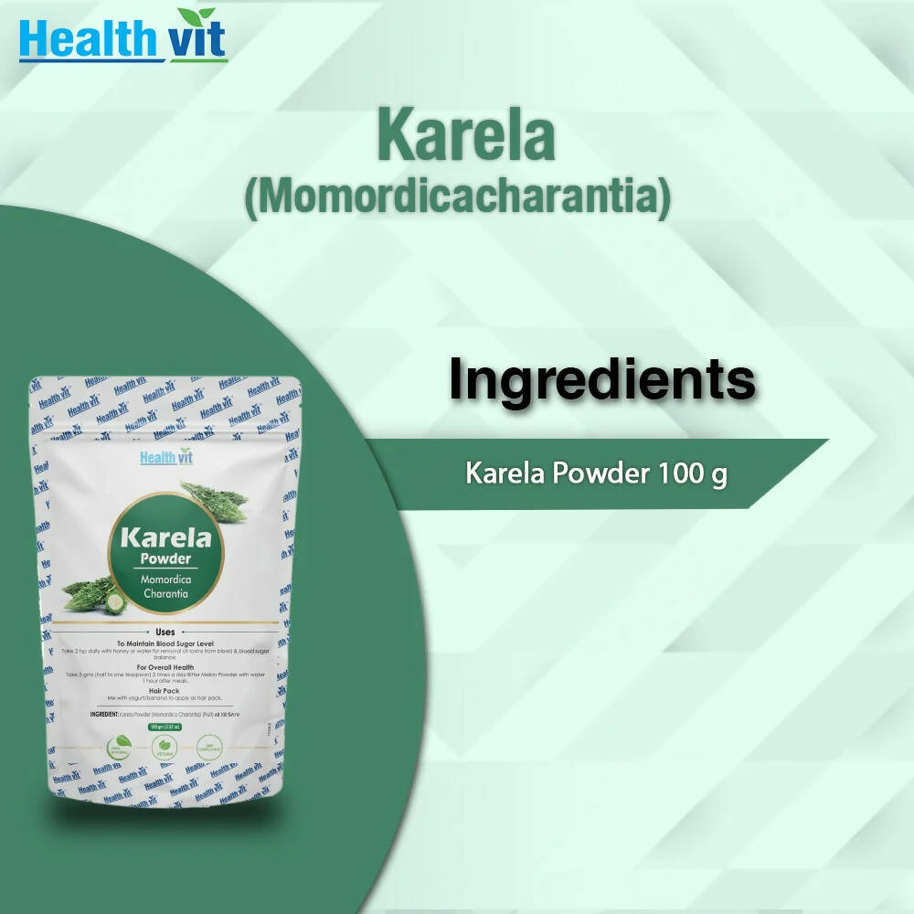 Healthvit Natural Karela Powder - Distacart