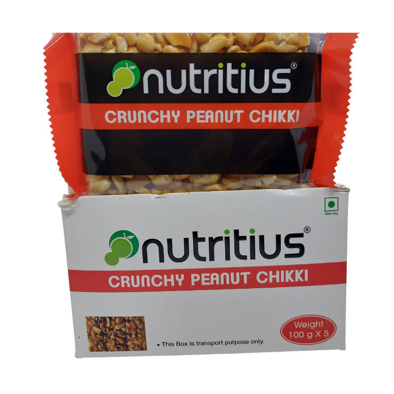 Nutritius Crunchy Peanut Chikki - Distacart